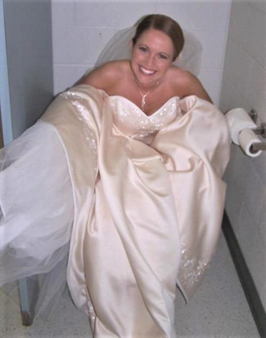 25P Brides, Prom Babes, and formal dressed babes peeing