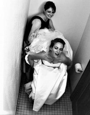 25P Brides, Prom Babes, and formal dressed babes peeing