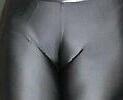25P Leather cameltoe 10