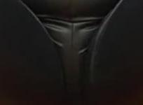 25P Leather cameltoe 10