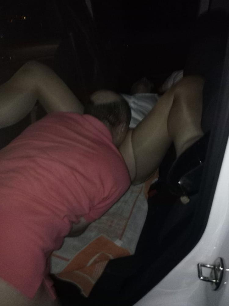 7P Tuga Lena dogging at Baltar
