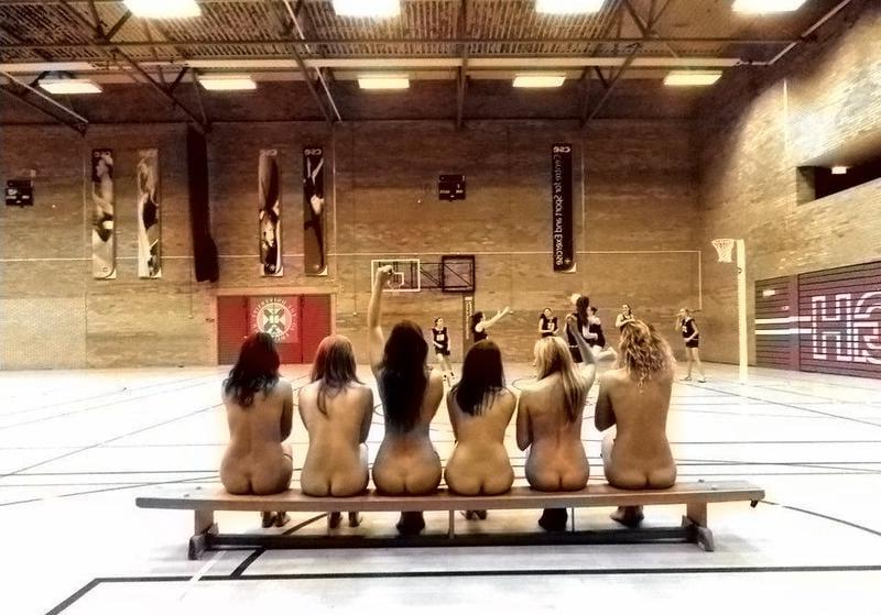 11P Netball naked calendar