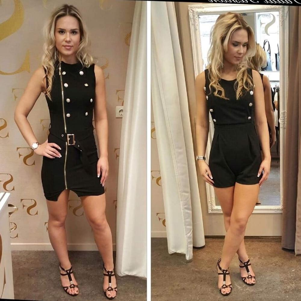 20P Sexy Dutch Blonde Store Model