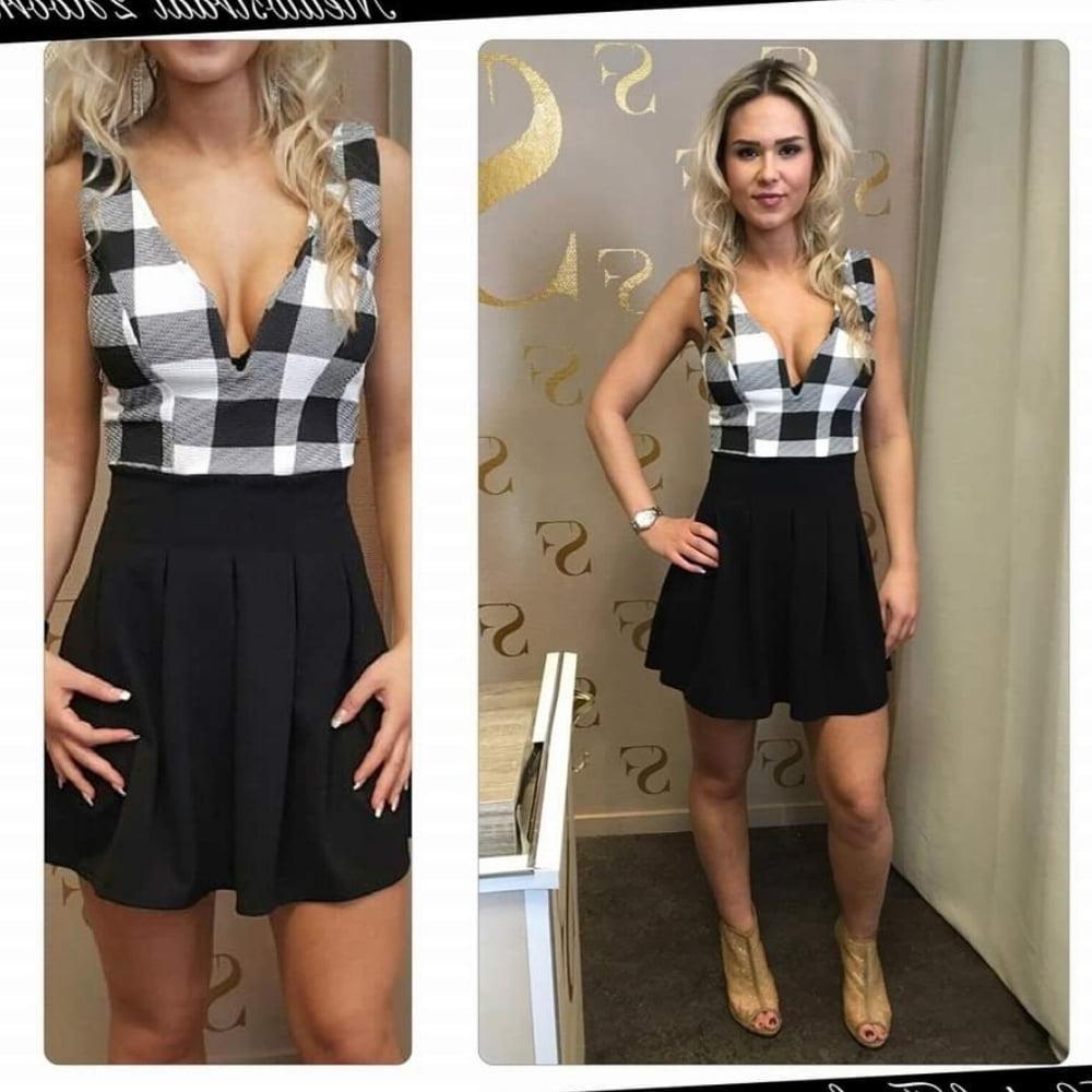 20P Sexy Dutch Blonde Store Model
