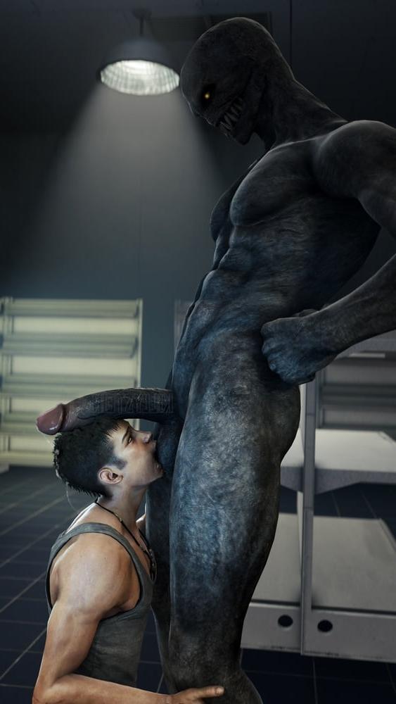 6P Men get fuckt by monster