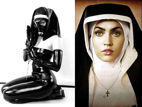 20P Latex Nun 2!