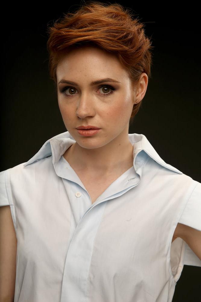 25P Karen Gillan for the love of gingers.
