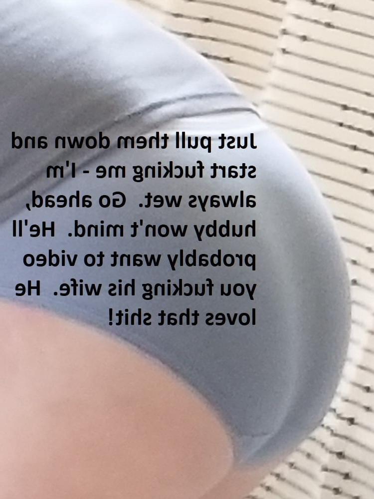 10P Captions made for hot wife
