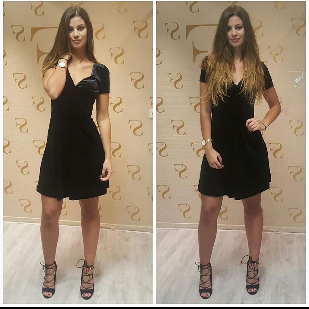 13P Hot Brunette Dutch Store Model