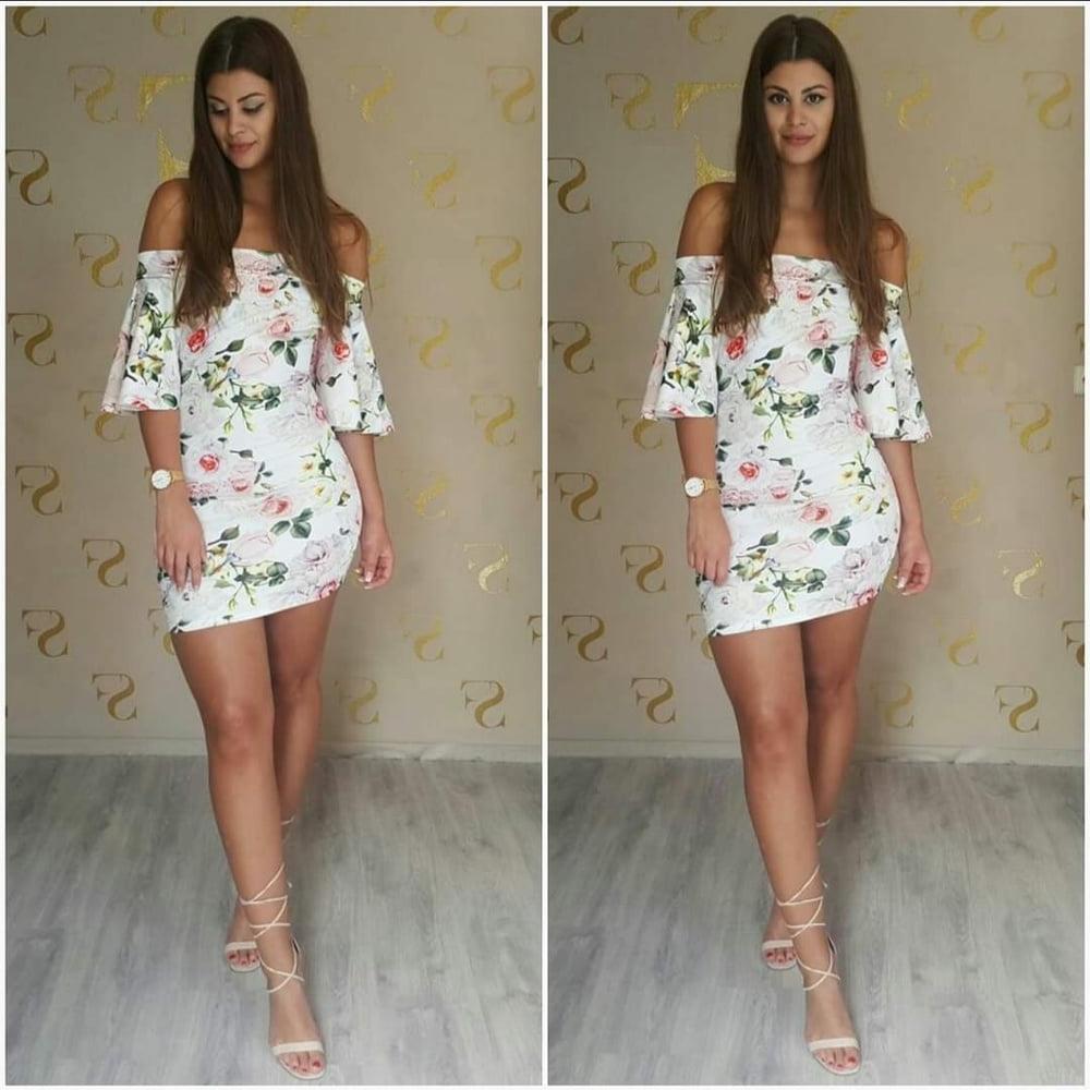 13P Hot Brunette Dutch Store Model