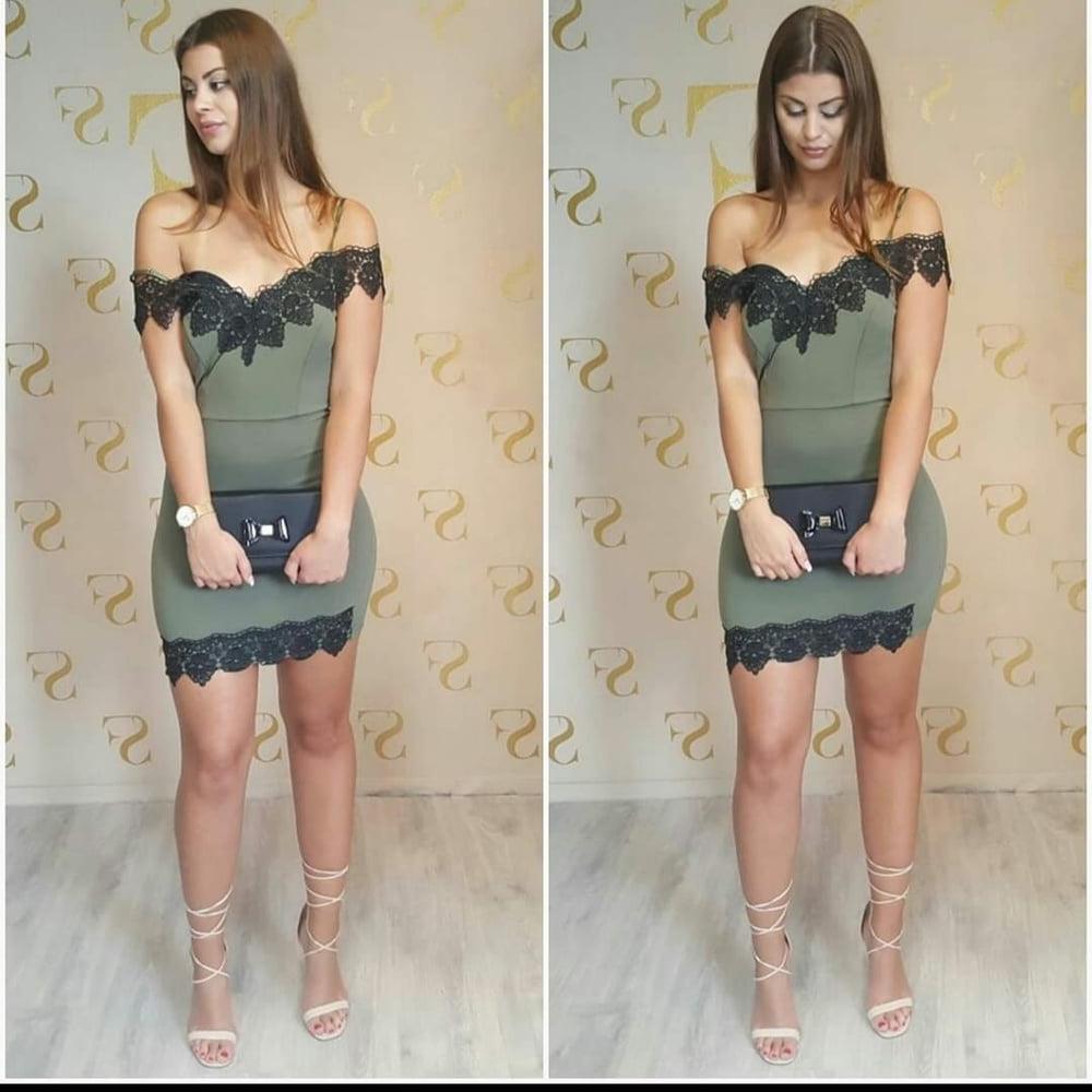 13P Hot Brunette Dutch Store Model