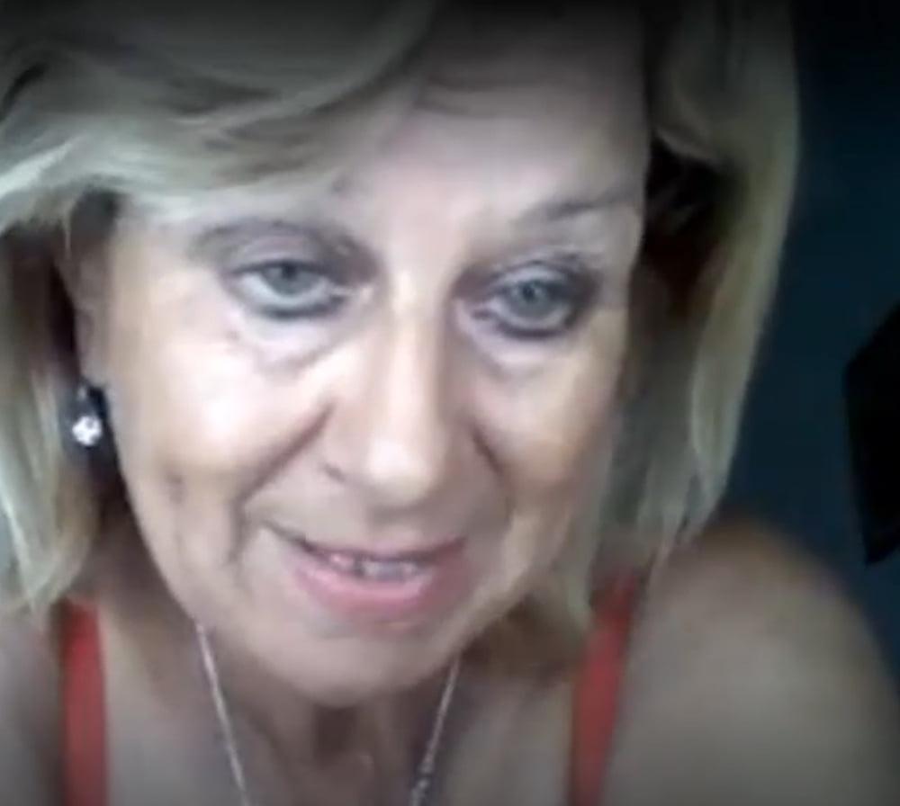 12P Granny I usually have cybersex with.. would you fuck her?