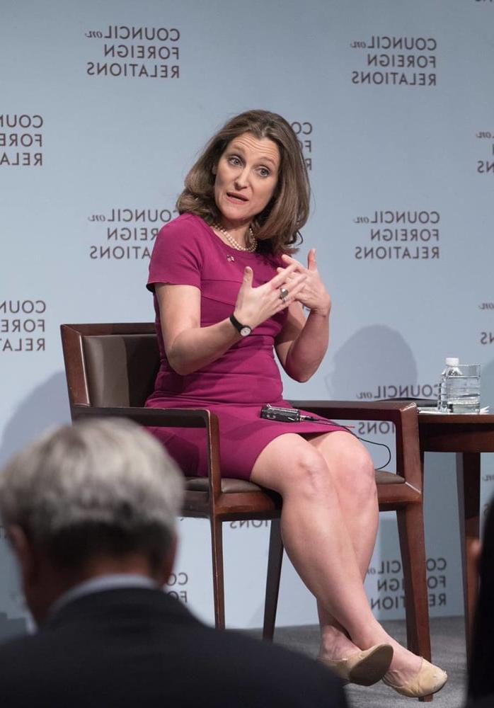 25P Canadian Politician Chrystia Freeland