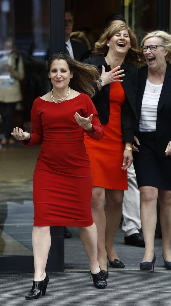 25P Canadian Politician Chrystia Freeland