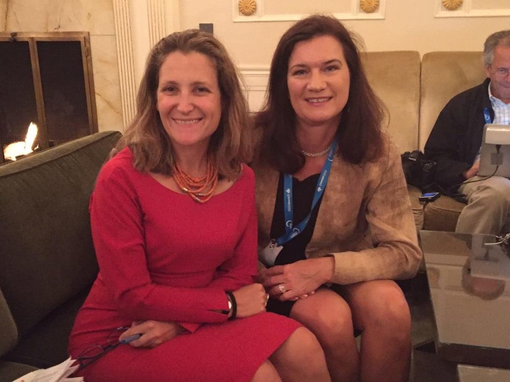 25P Canadian Politician Chrystia Freeland