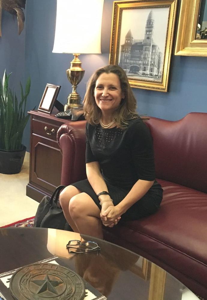25P Canadian Politician Chrystia Freeland