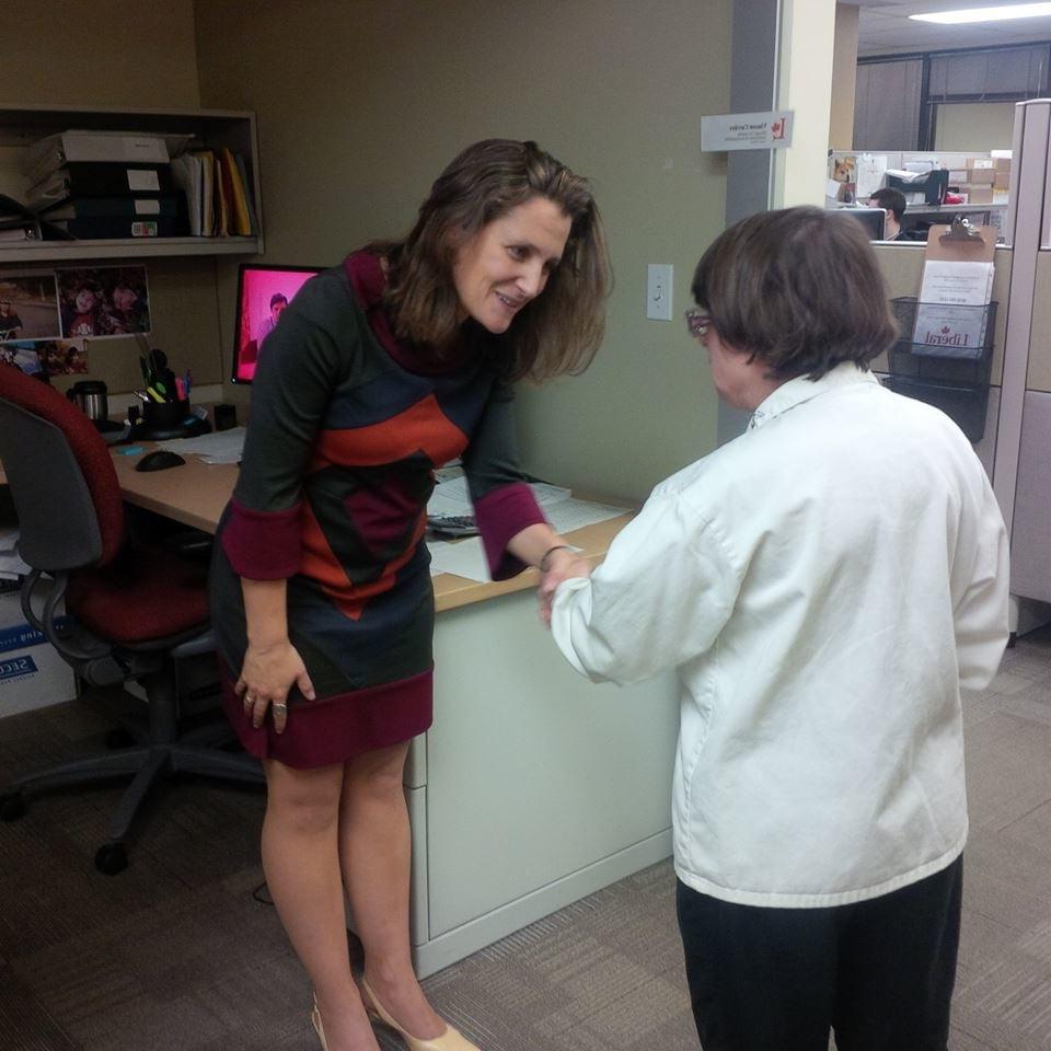 25P Canadian Politician Chrystia Freeland
