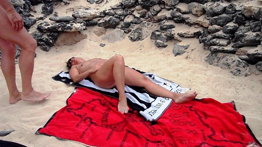 16P Lisasparrow fuck at the beach