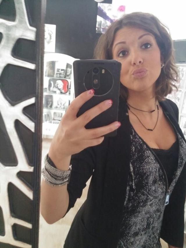25P Sexy brunette playing at Home