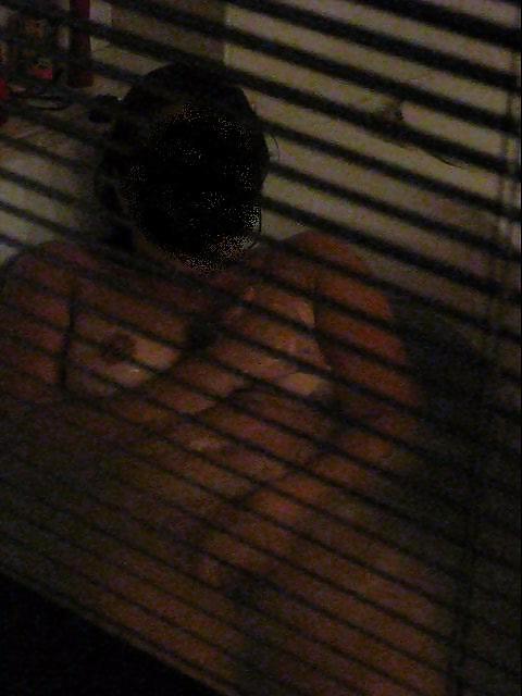 9P Spy my wife masterbate trough window 