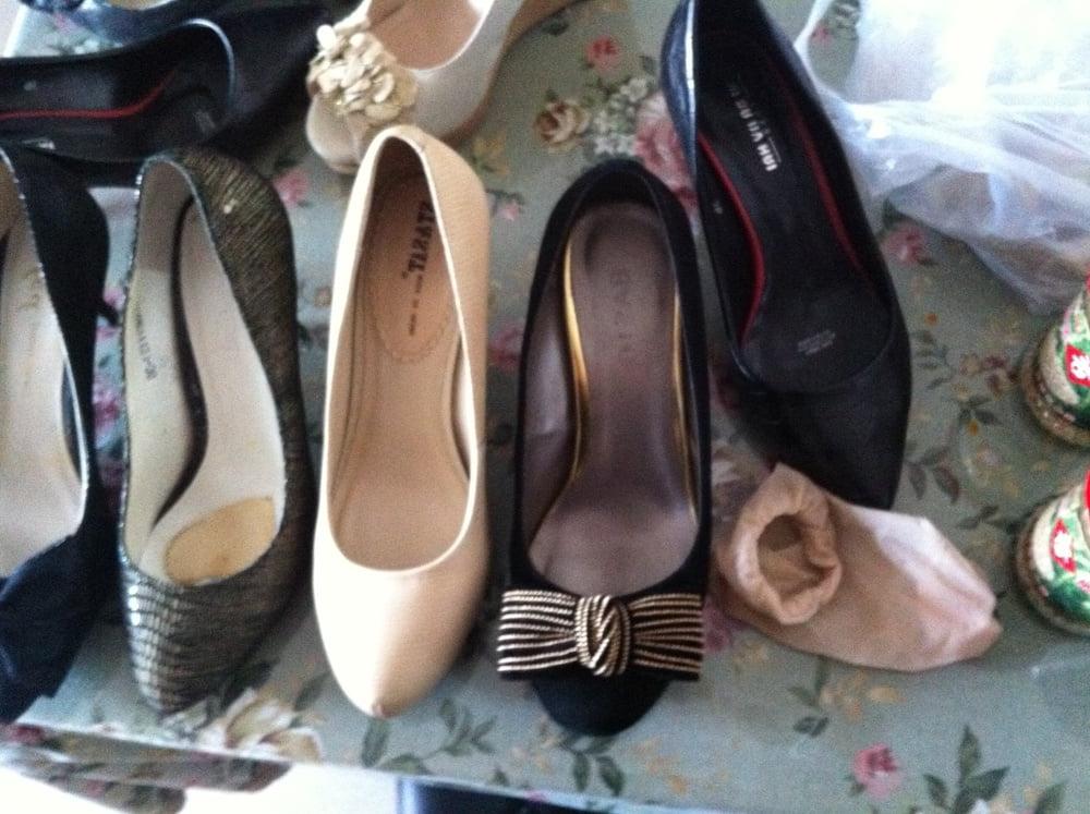 25P My wife's high heels