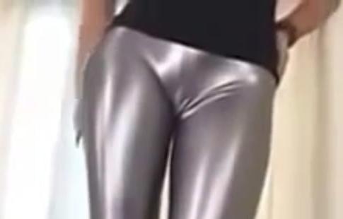 25P Leather cameltoe 6
