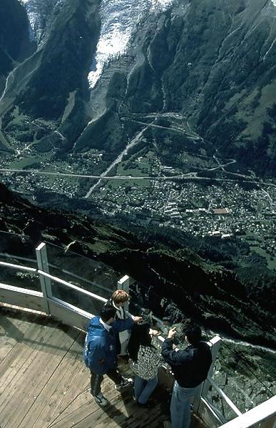 25P Two girls and two guys having fun in the Alps