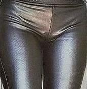 25P Leather cameltoe 7