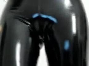 25P Leather cameltoe 7