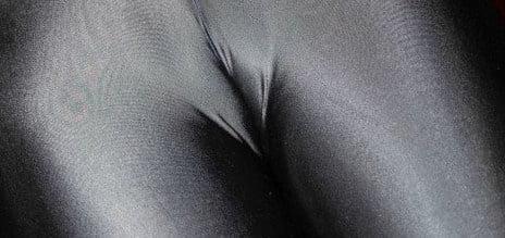 25P Leather cameltoe 8