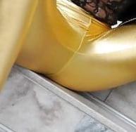 25P Leather cameltoe 4