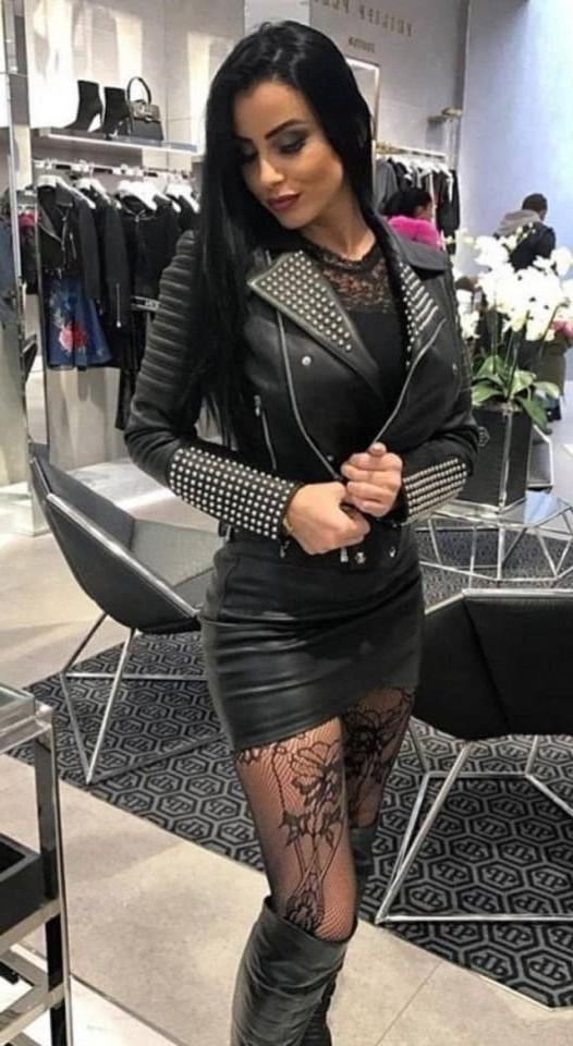 25P Leather Skirts and Dresses &amp; High Heels 3