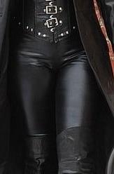 25P Leather cameltoe 9