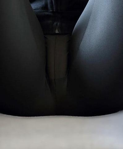 25P Leather cameltoe 9