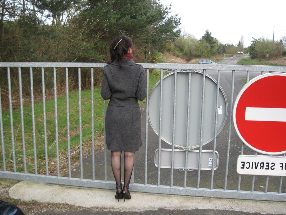 25P French Swinger Slut Goes Dogging #5