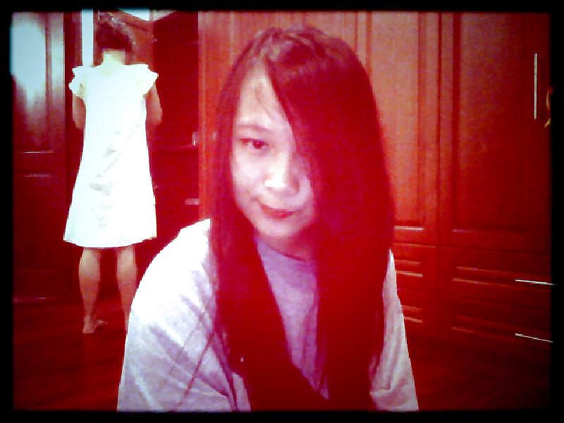 4P Skype friend Anchi :) Who said asians were shy...