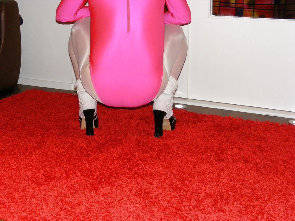 12P Shiny leotard