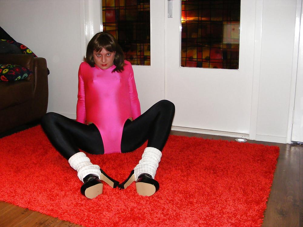 12P Shiny leotard