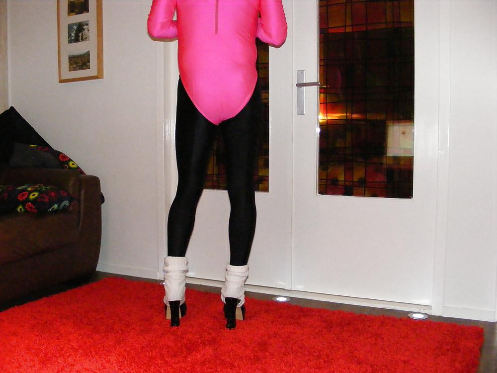 12P Shiny leotard