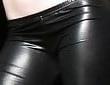 25P Leather cameltoe 1
