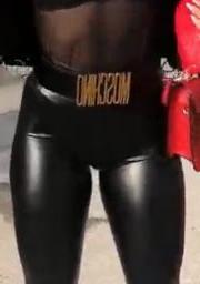 25P Leather cameltoe 5