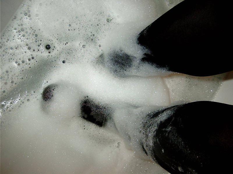 20P In Strumpfhose im Wasser - in pantyhose in water