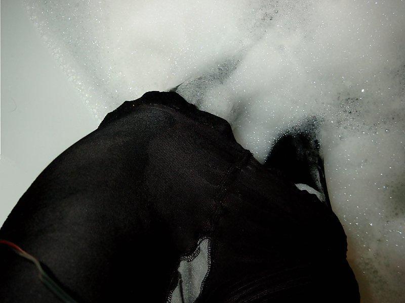 20P In Strumpfhose im Wasser - in pantyhose in water