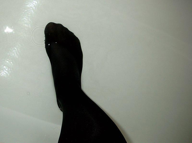 20P In Strumpfhose im Wasser - in pantyhose in water
