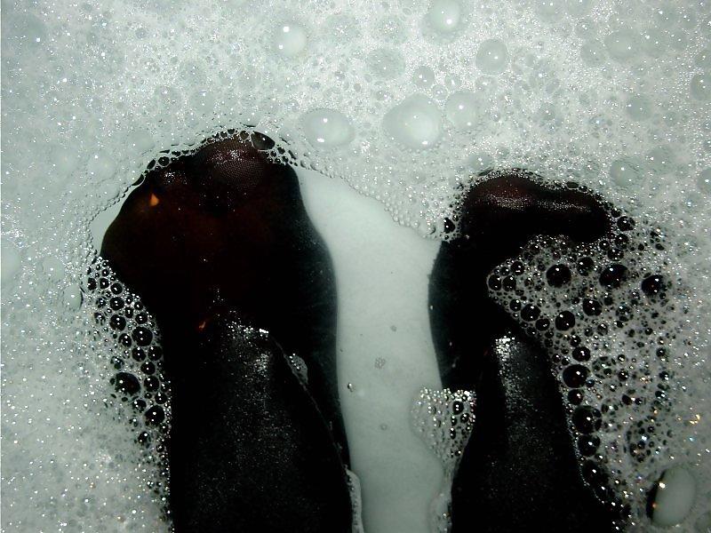 20P In Strumpfhose im Wasser - in pantyhose in water