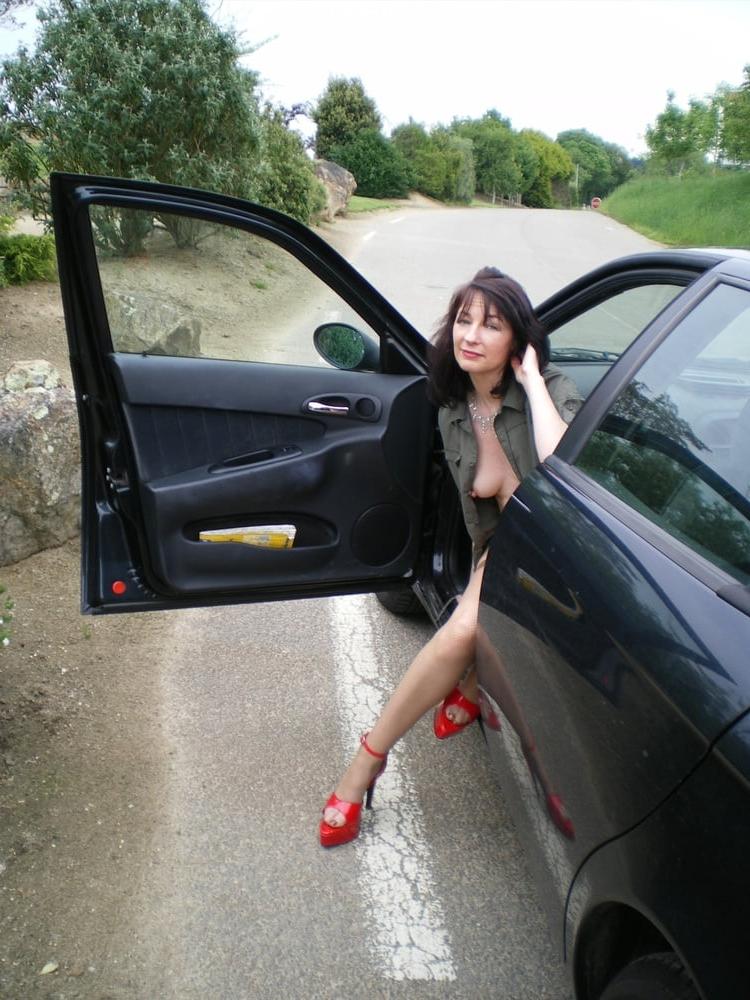 25P French Swinger Slut Goes Dogging #2