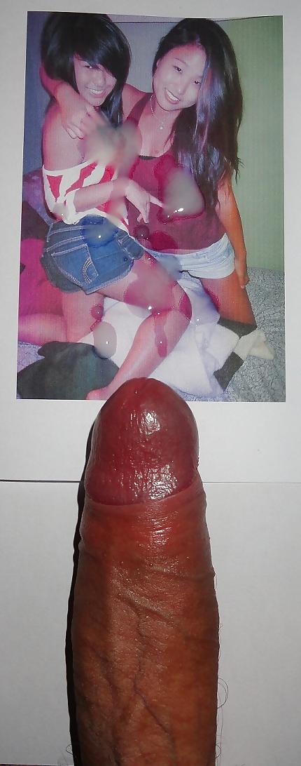 4P Hard Cock and Cum for Dana93Hong and friend