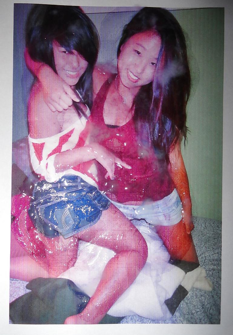 4P Hard Cock and Cum for Dana93Hong and friend