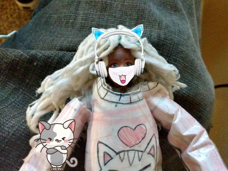 20P Sakura Rose (Mini Barbie figure sex doll) 3