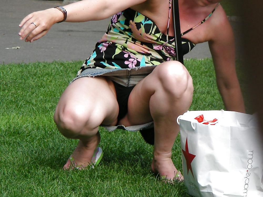 12P Park upskirt